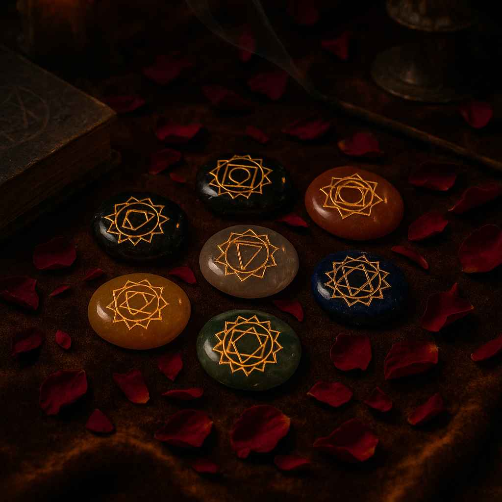 7 Chakra Healing Stone Set