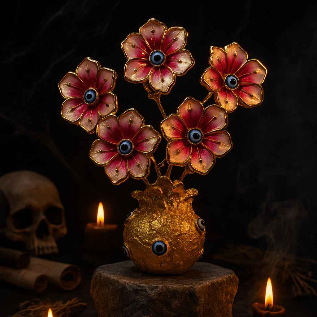 Evil Eye Flower Tree Décor