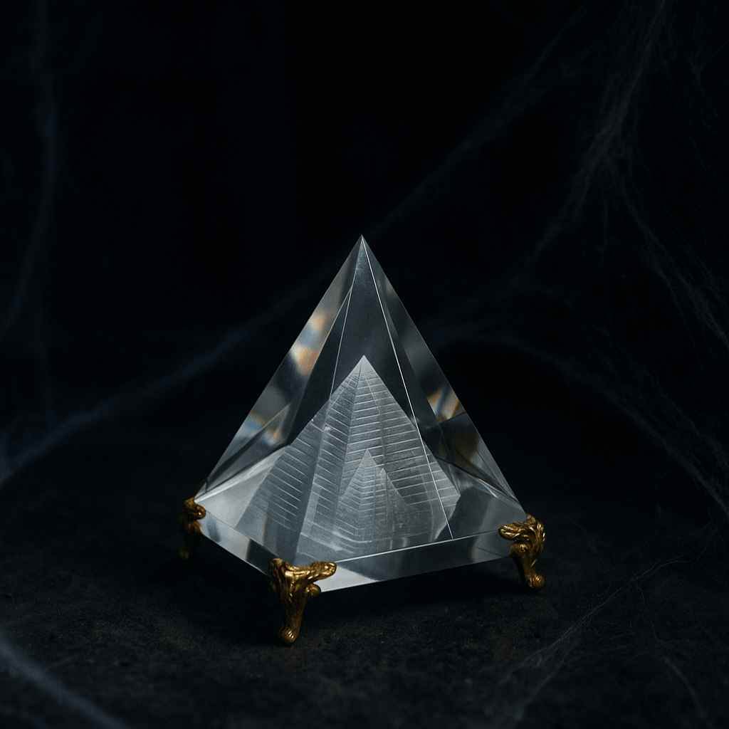 Feng Shui Crystal Pyramid