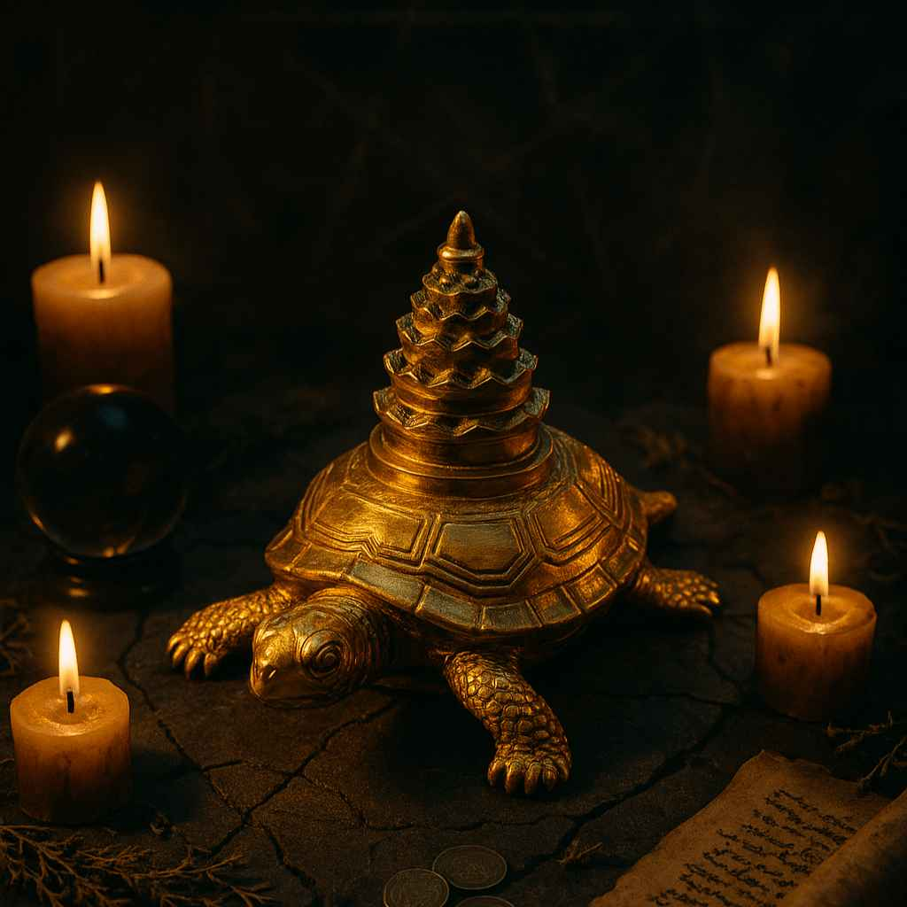 Feng Shui Pagoda Turtle Idol