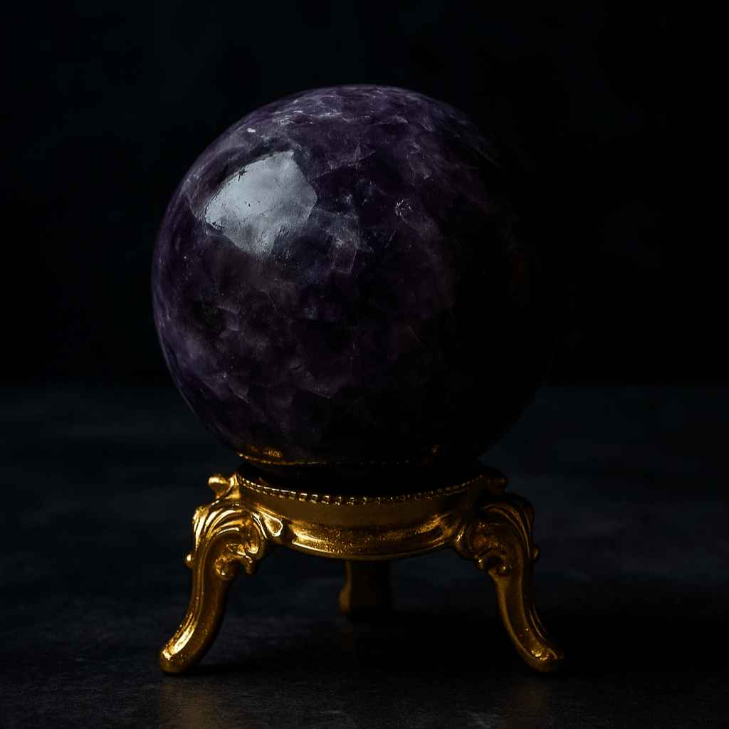 Natural healing Amethyst Ball