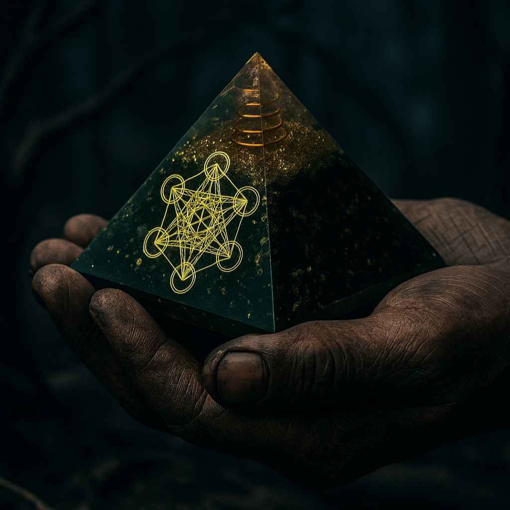 Radiant Orgonite Pyramid