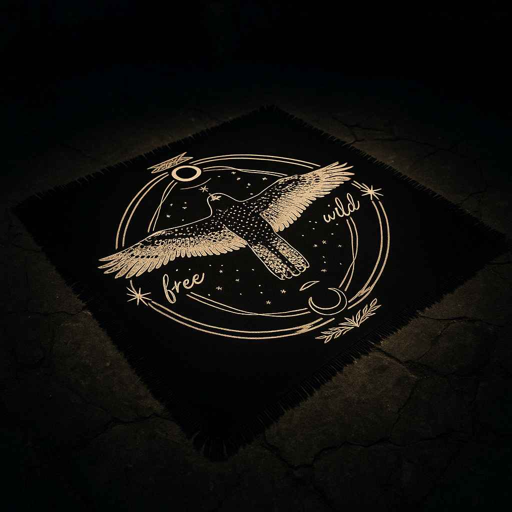 Sacred Hawk Altar Cloth