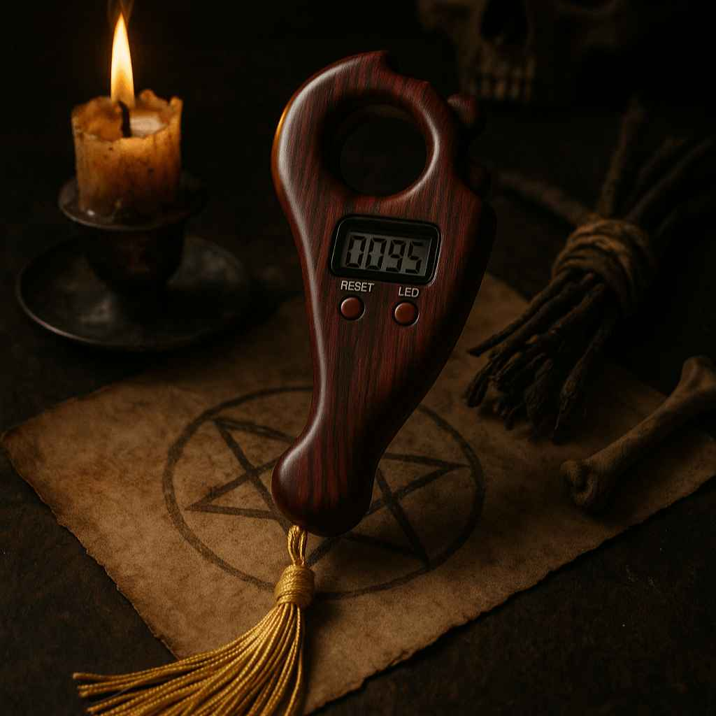 Wooden Digital Jap Counter (Dark Edition)