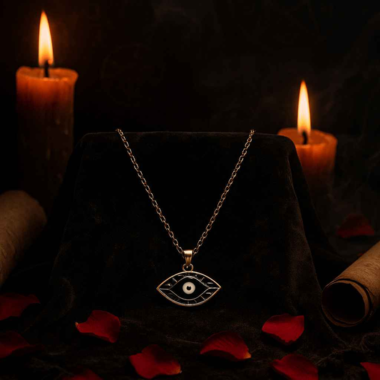 Golden Evil Eye Pendant