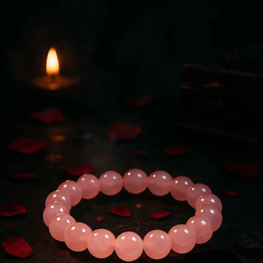Natural Rose Quartz Bracelet
