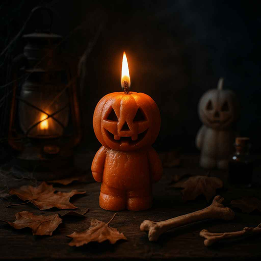 Pumpkin Man Candle