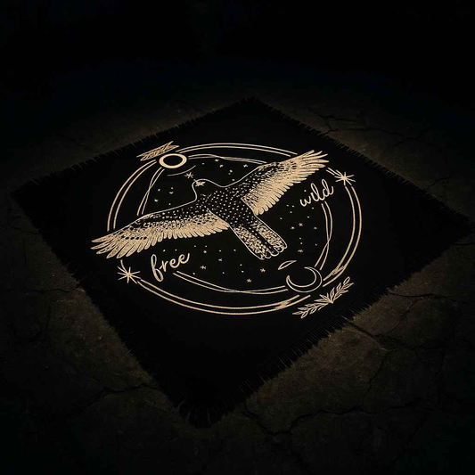 Sacred Hawk Altar Cloth